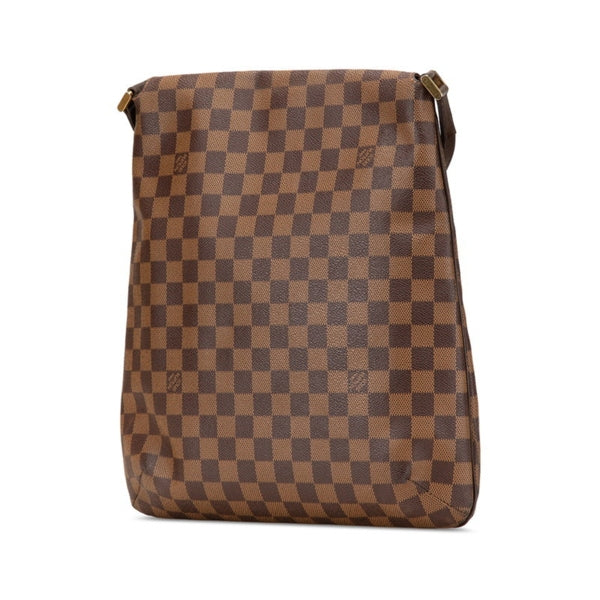 Gucci Black Leather Bamboo