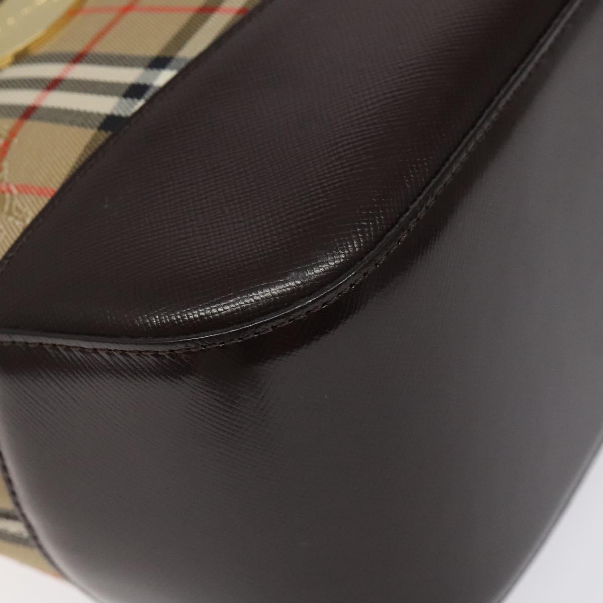 Burberry Brown Canvas Nova Check