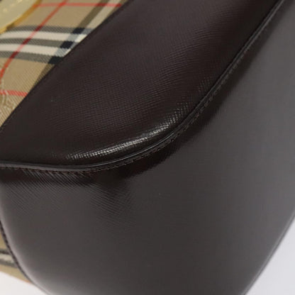 Burberry Brown Canvas Nova Check