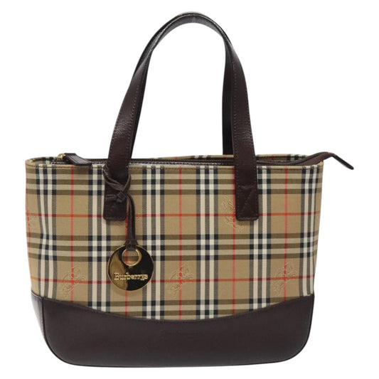 Burberry Brown Canvas Nova Check