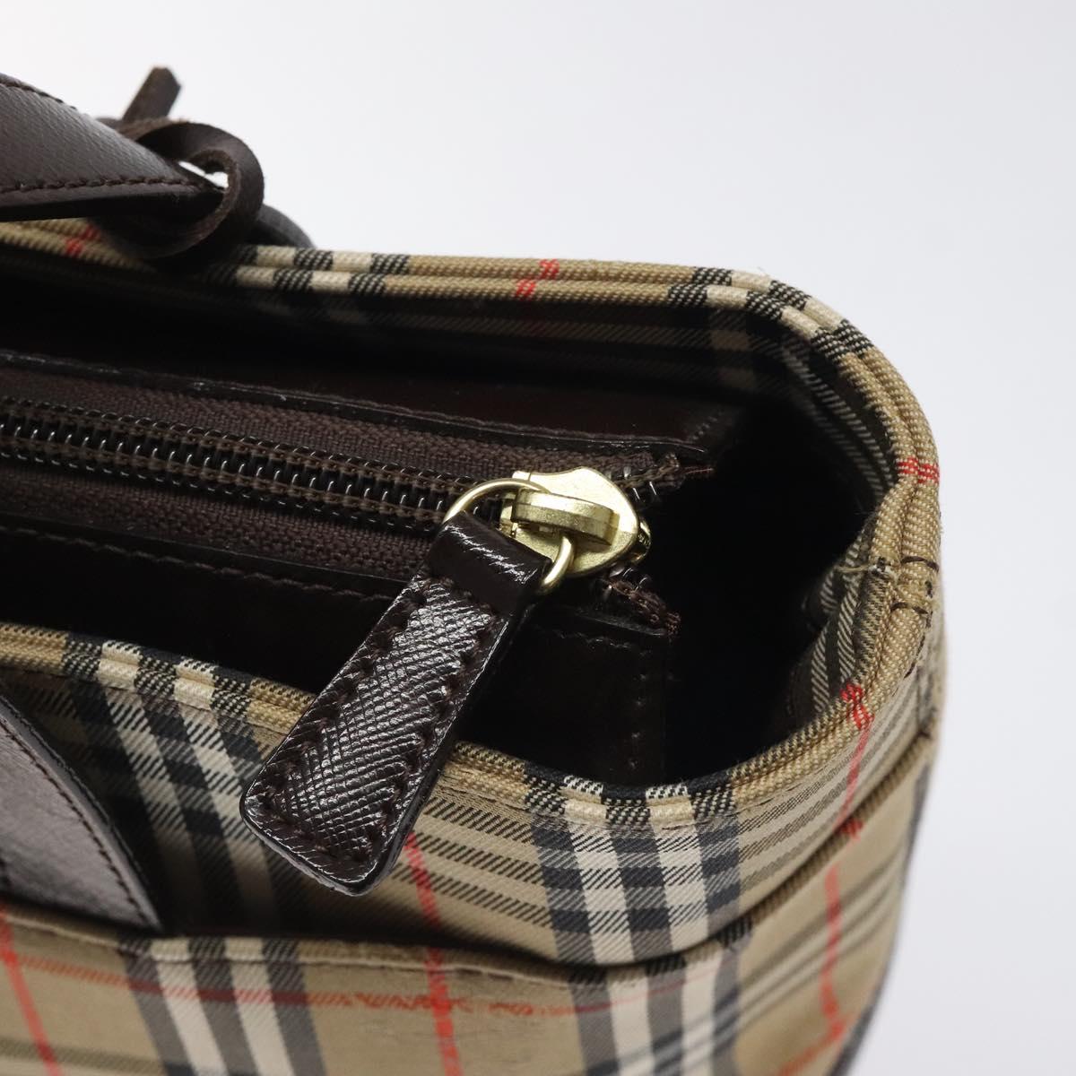 Burberry Brown Canvas Nova Check
