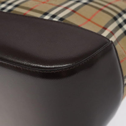 Burberry Brown Canvas Nova Check