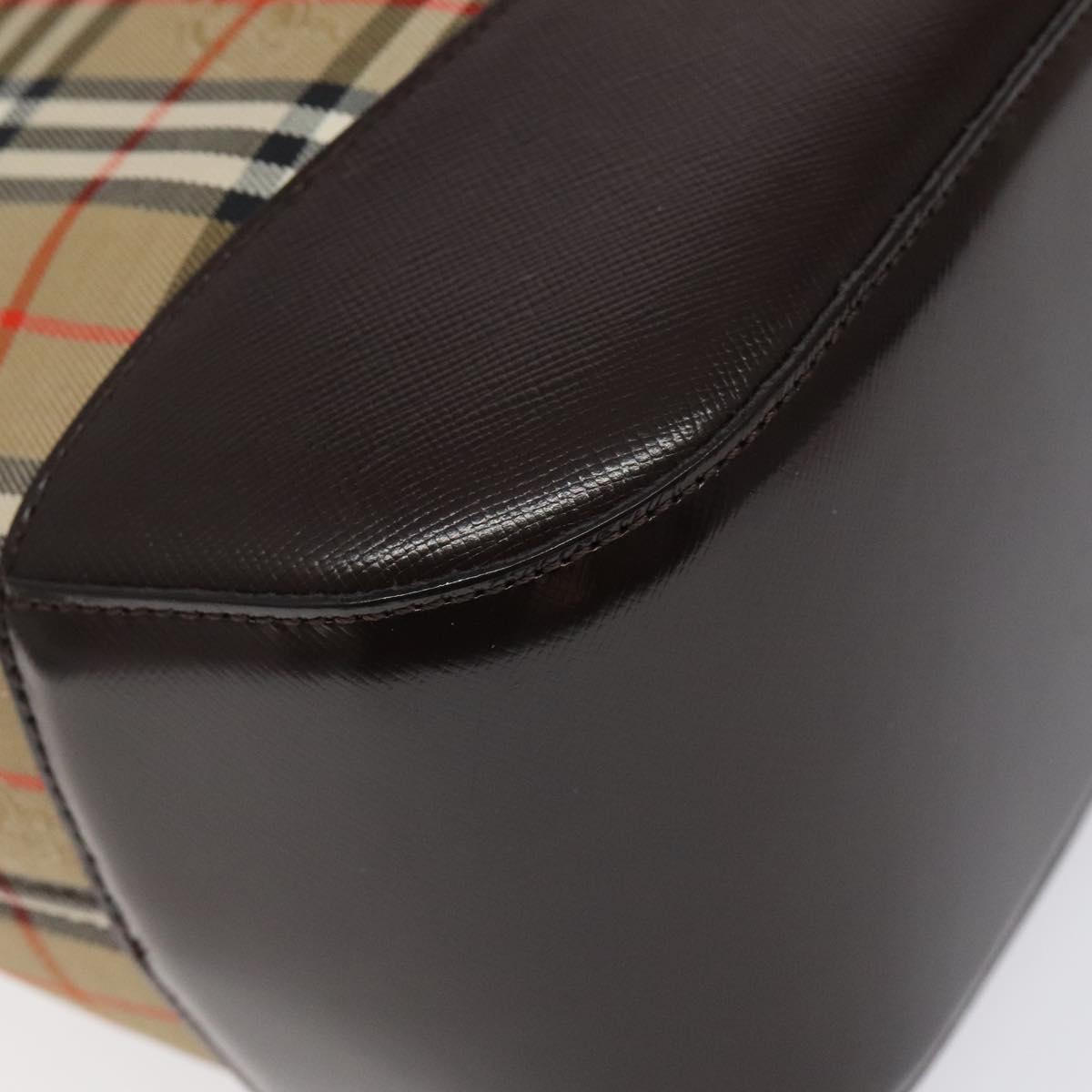 Burberry Brown Canvas Nova Check