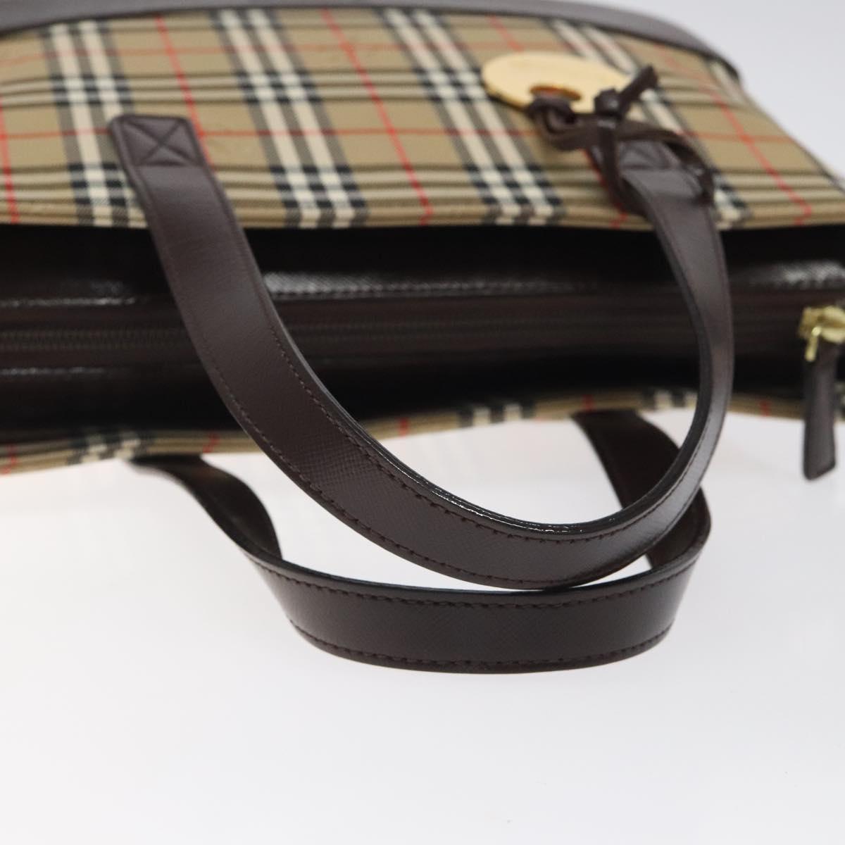 Burberry Brown Canvas Nova Check