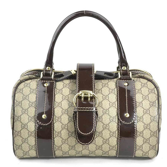 Gucci Brown Canvas Gg Supreme