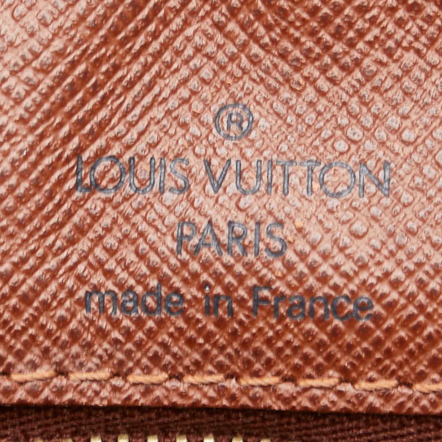 Louis Vuitton Brown Leather Nile