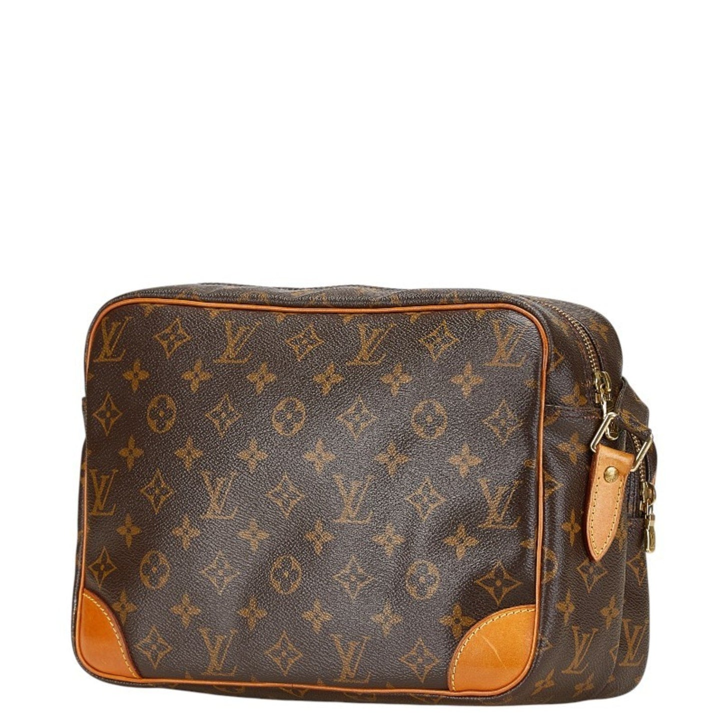 Louis Vuitton Brown Leather Nile