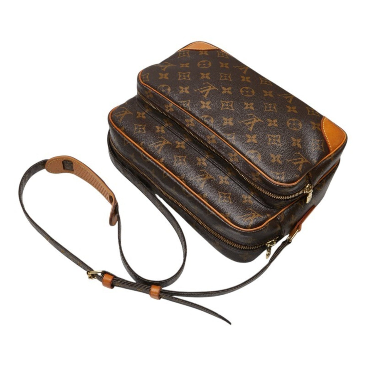 Louis Vuitton Brown Leather Nile