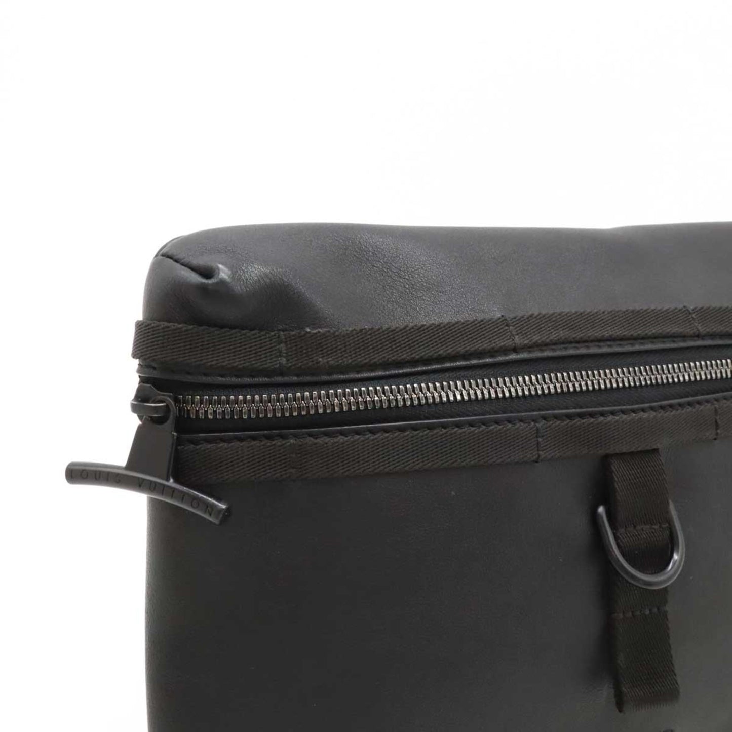 Louis Vuitton Black Leather Infini