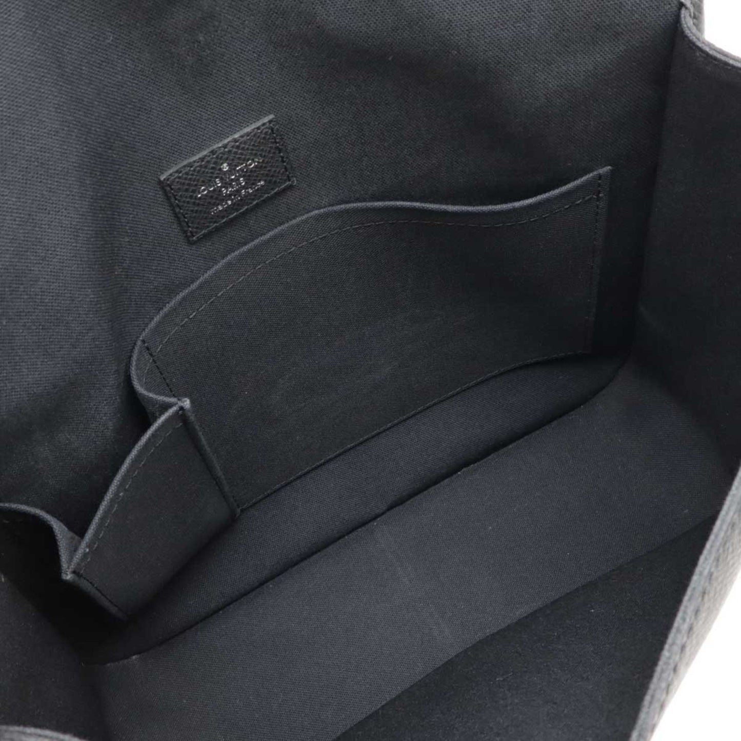 Louis Vuitton Black Leather Andrei