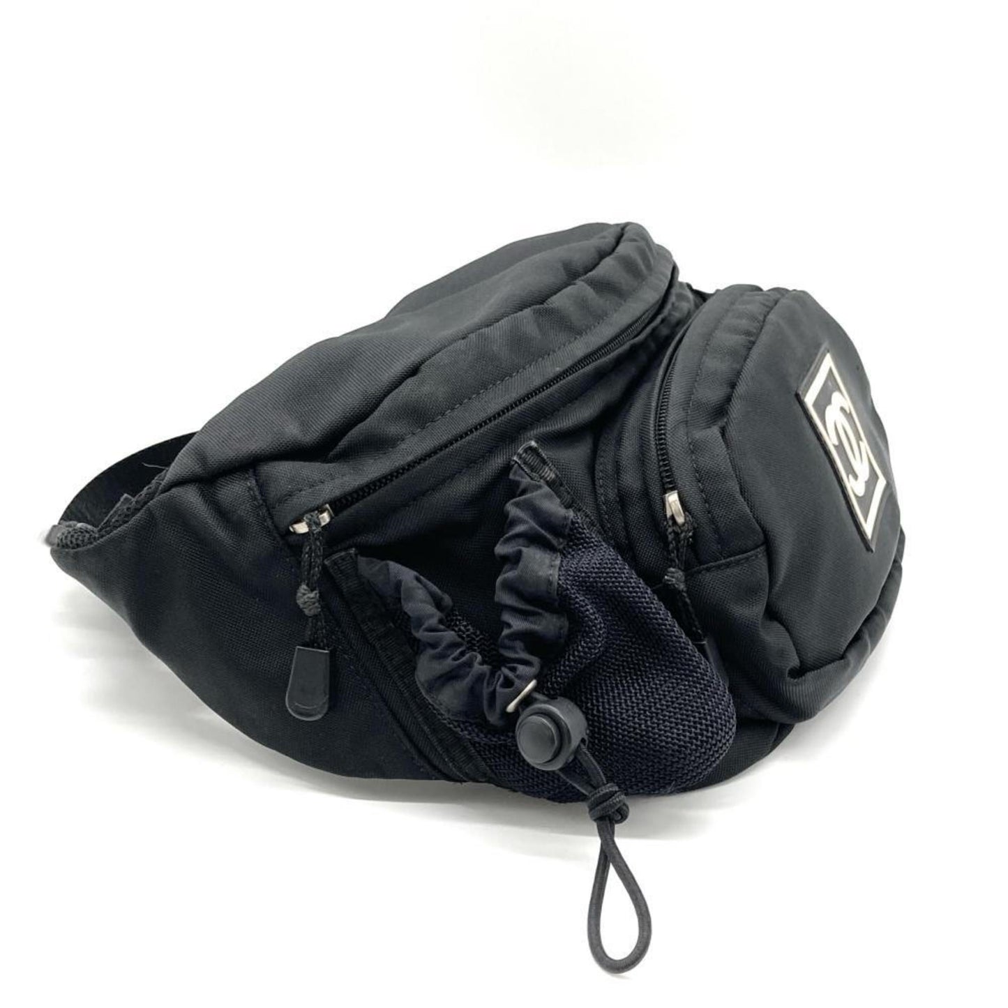 Chanel Black Nylon Bag Belt