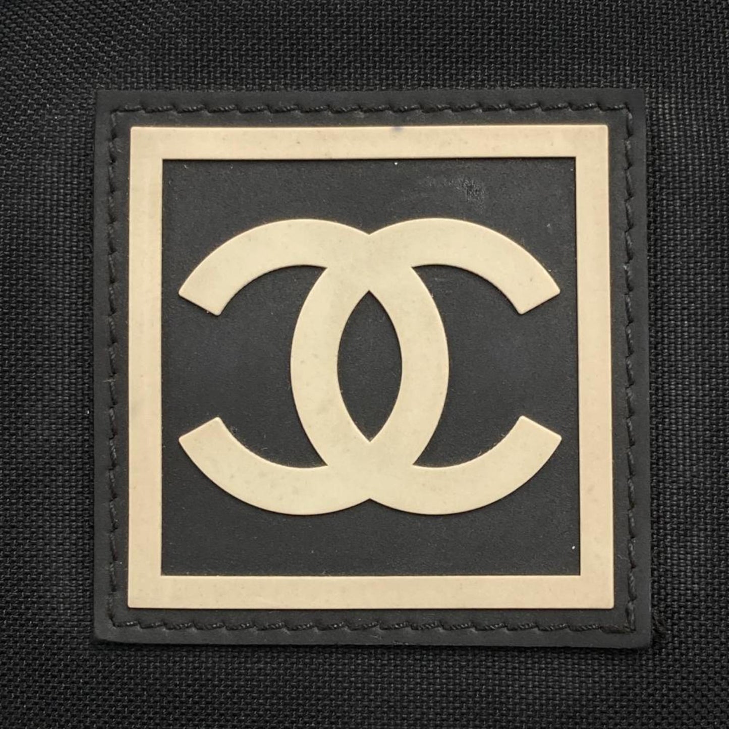 Chanel Black Nylon Bag Belt