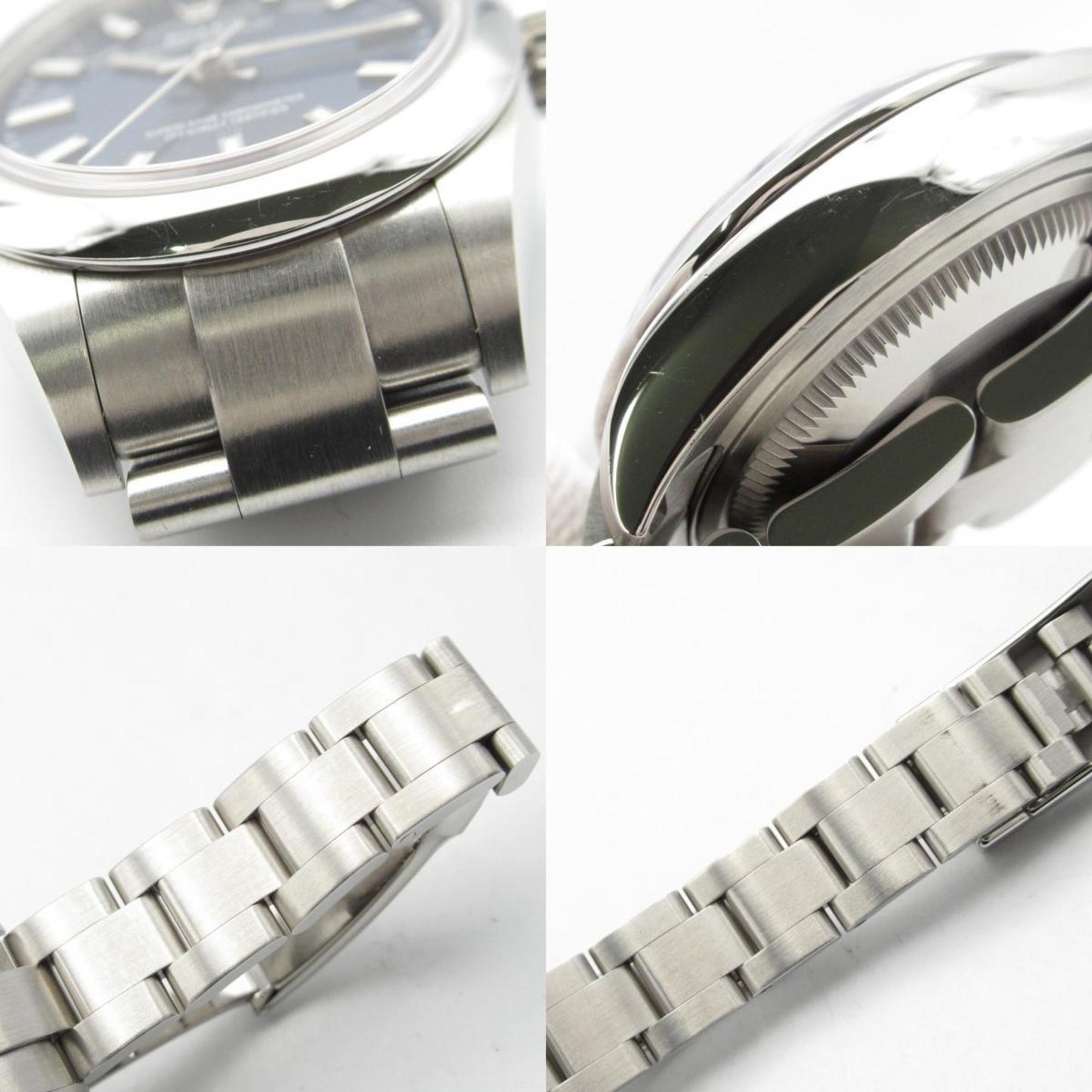 Rolex Blue Steel Oyster Perpetual