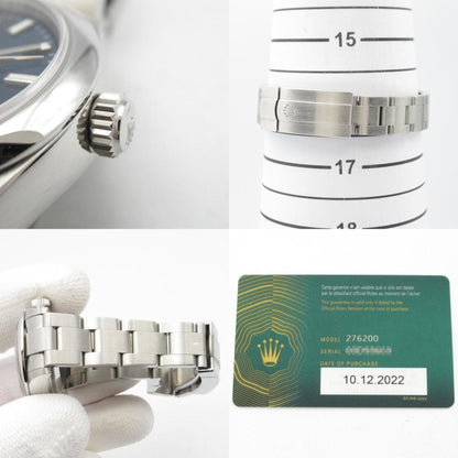 Rolex Blue Steel Oyster Perpetual