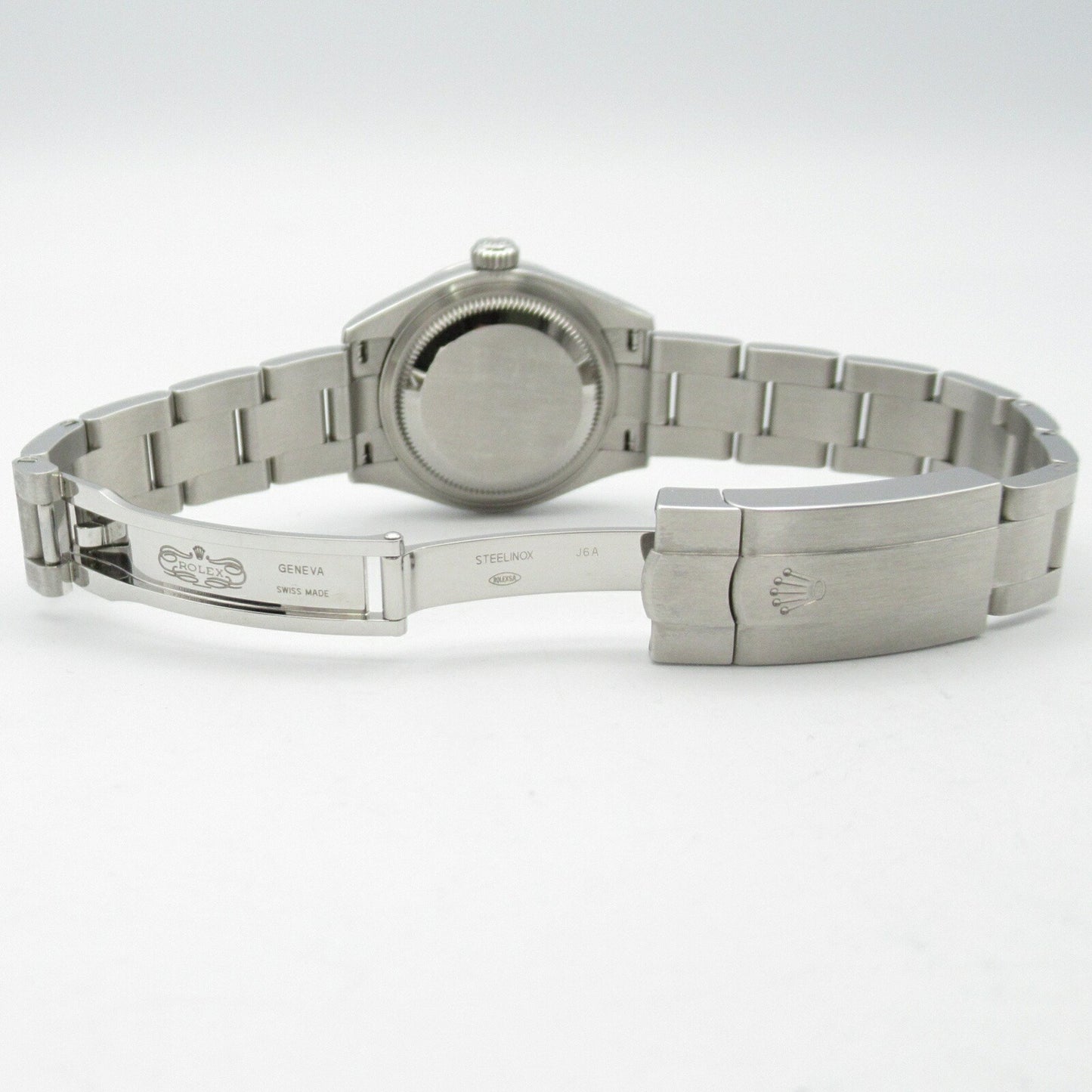 Rolex Blue Steel Oyster Perpetual