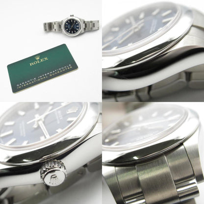 Rolex Blue Steel Oyster Perpetual