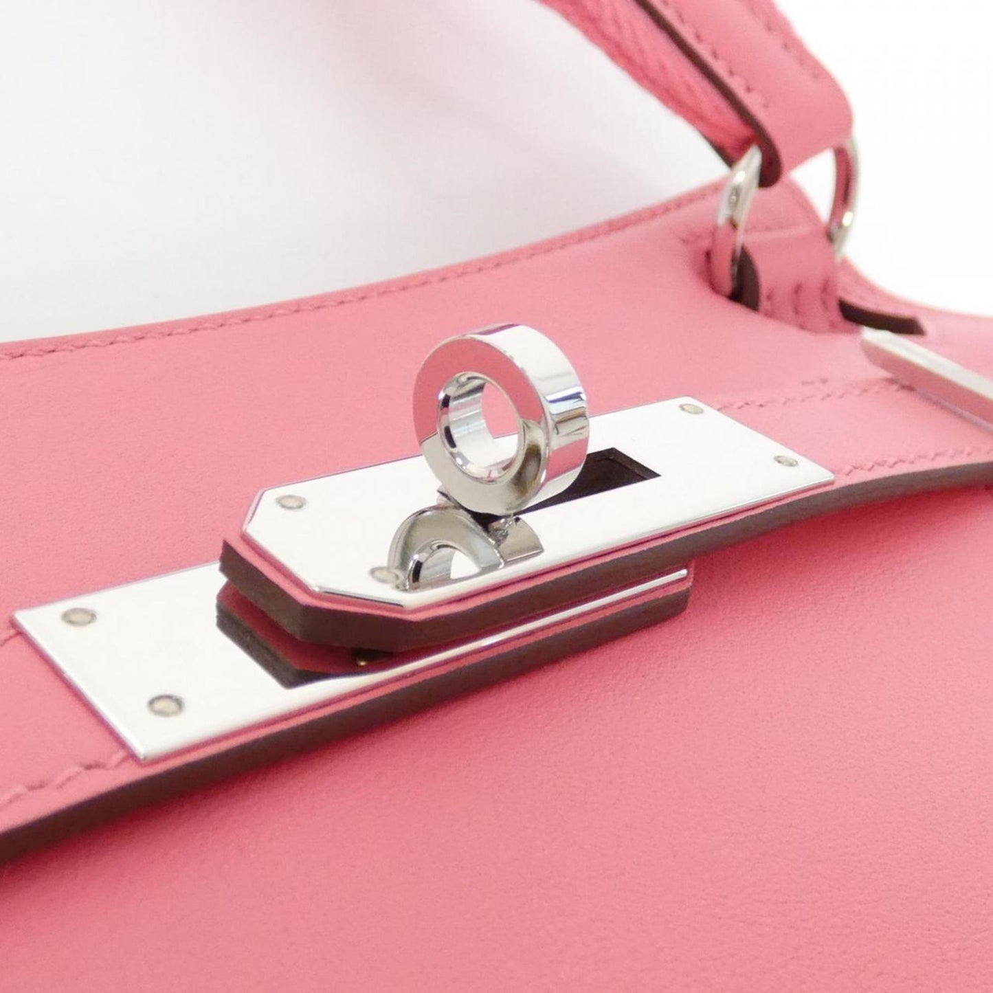 Hermès Pink Leather Jypsiere