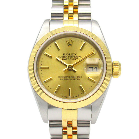 Rolex Gold Steel Oyster Perpetual