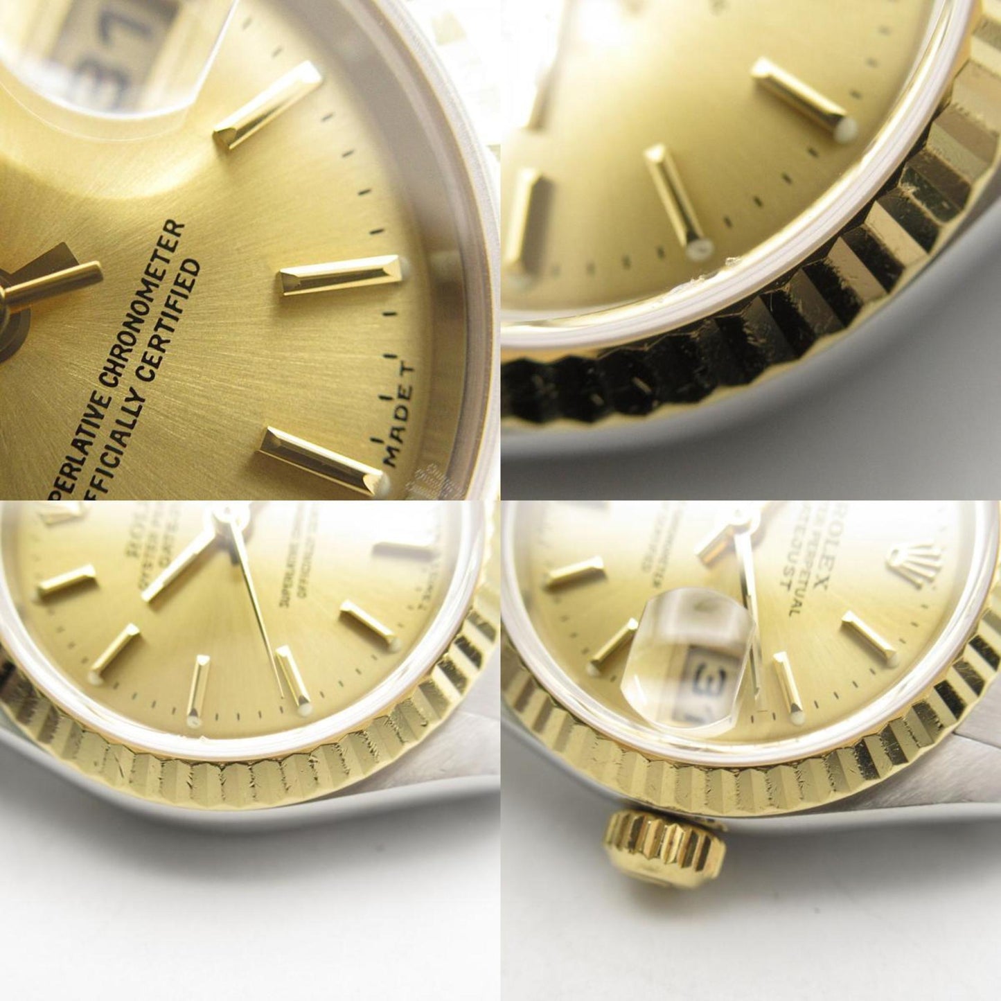Rolex Gold Steel Oyster Perpetual