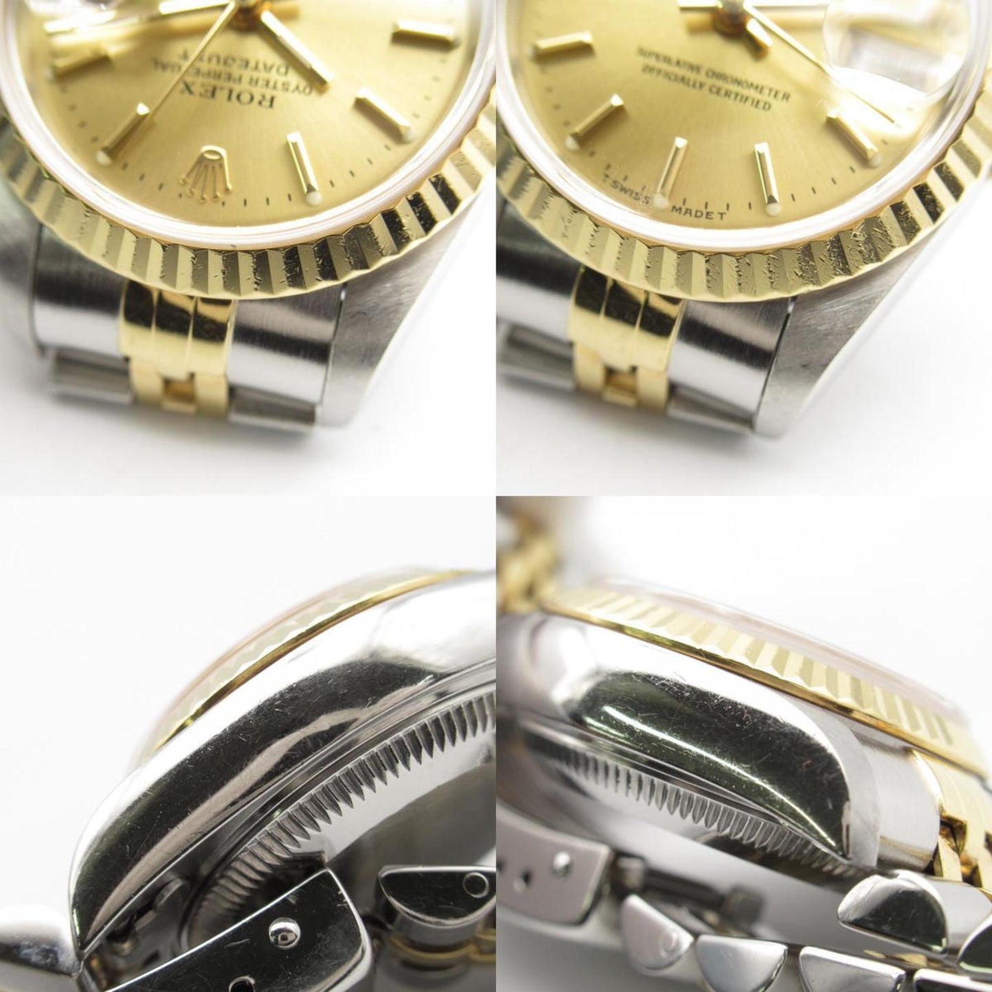 Rolex Gold Steel Oyster Perpetual