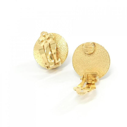 Chanel Gold Gold Plated Coco Mark