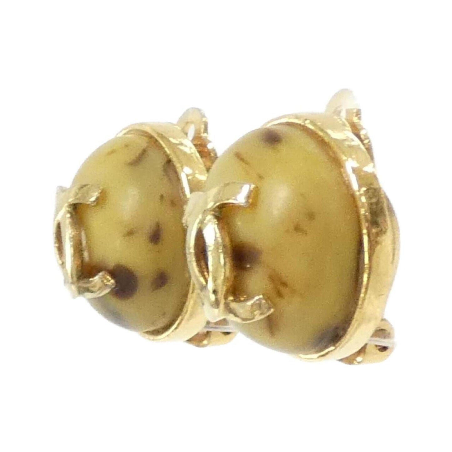 Chanel Gold Gold Plated Coco Mark