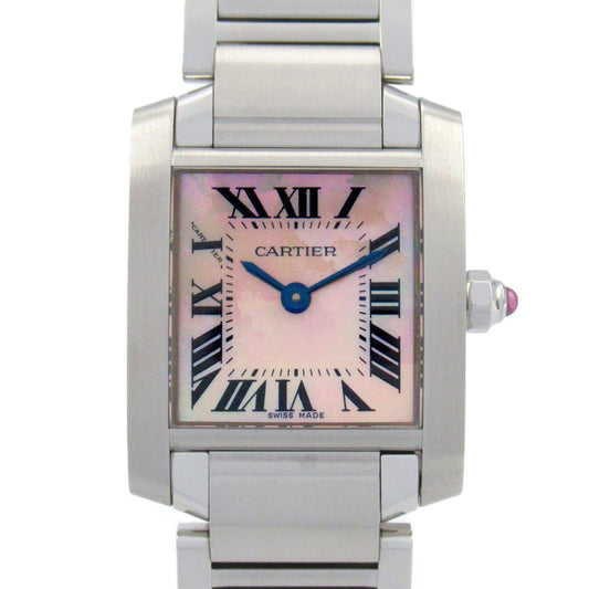 Cartier Pink Steel Tank Francaise