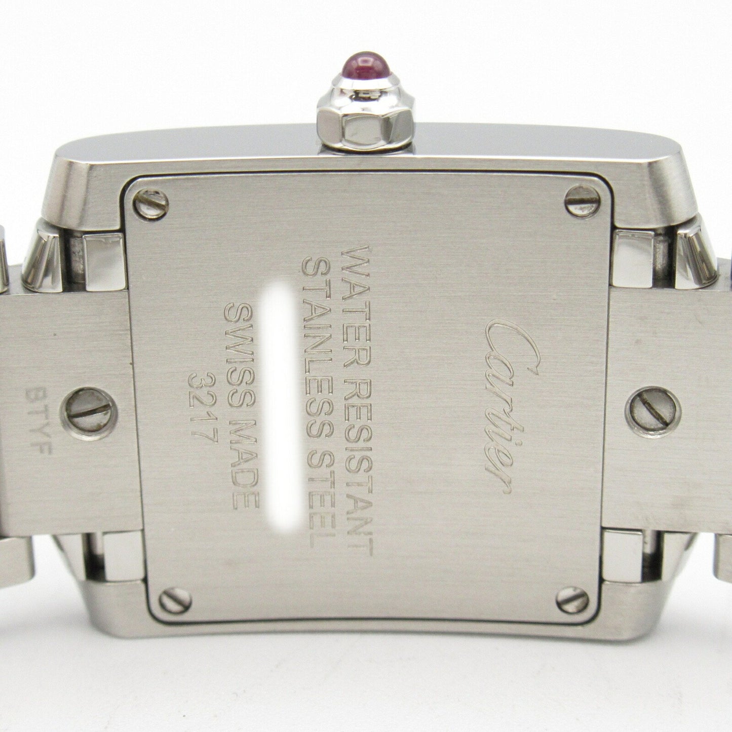 Cartier Pink Steel Tank Francaise