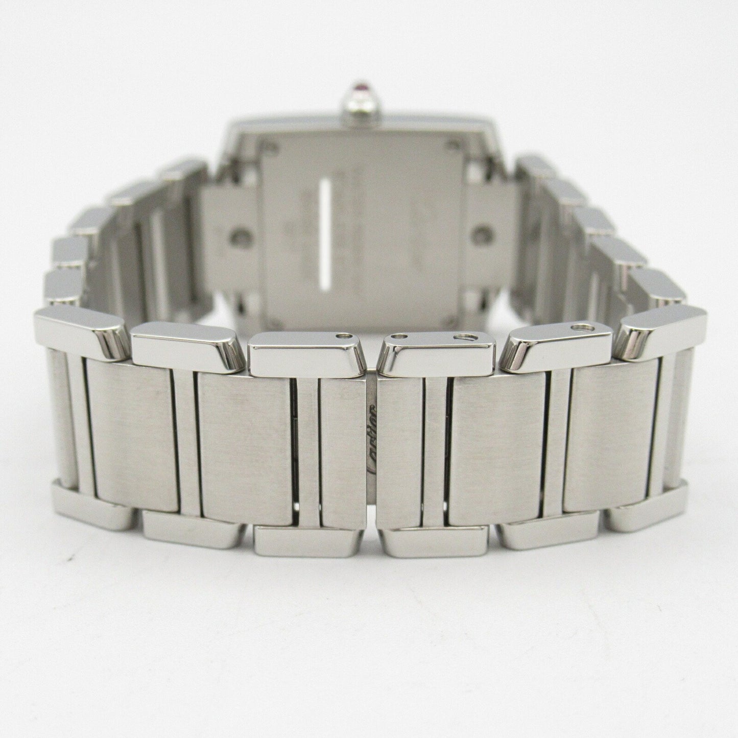 Cartier Pink Steel Tank Francaise