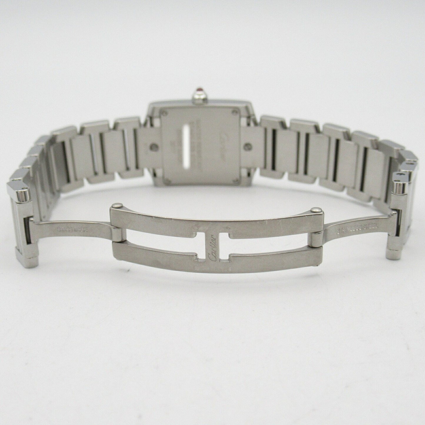 Cartier Pink Steel Tank Francaise