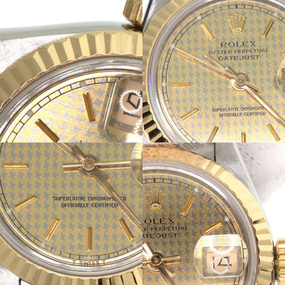 Rolex Gold Gold And Steel Lady Datejust