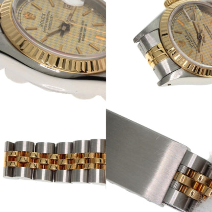 Rolex Gold Gold And Steel Lady Datejust