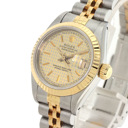 Rolex Gold Gold And Steel Lady Datejust