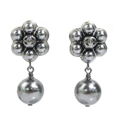 Chanel Silver Metal Coco Mark