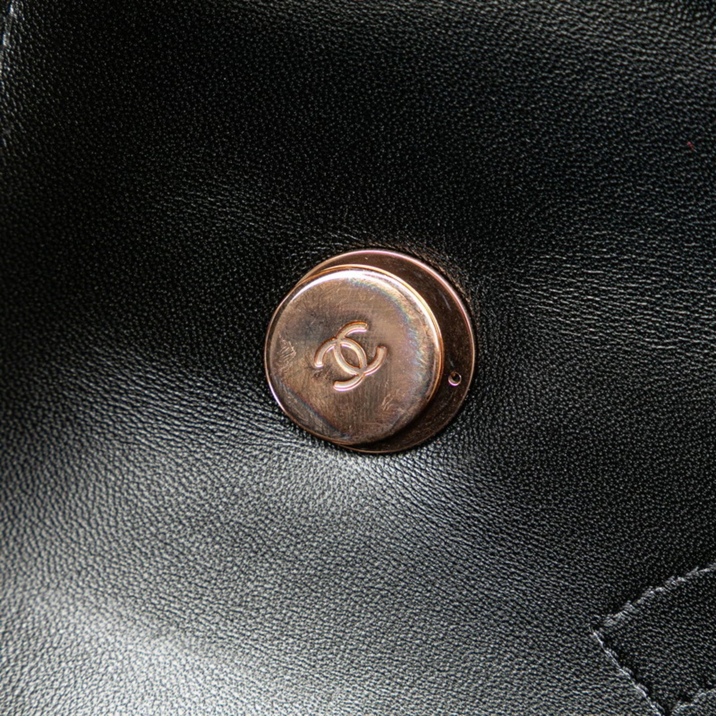 Chanel Black Leather Trendy Cc