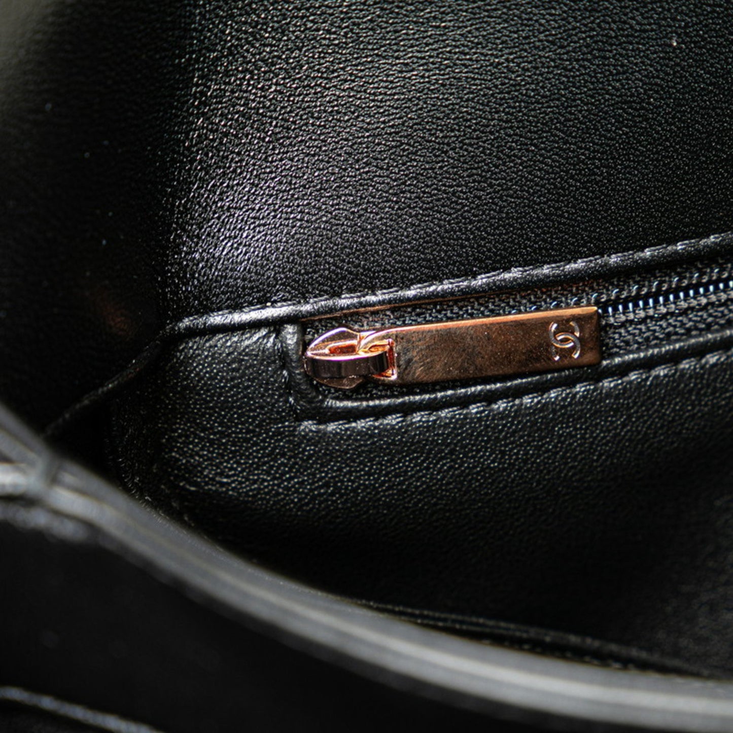 Chanel Black Leather Trendy Cc