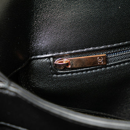 Chanel Black Leather Trendy Cc