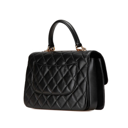 Chanel Black Leather Trendy Cc