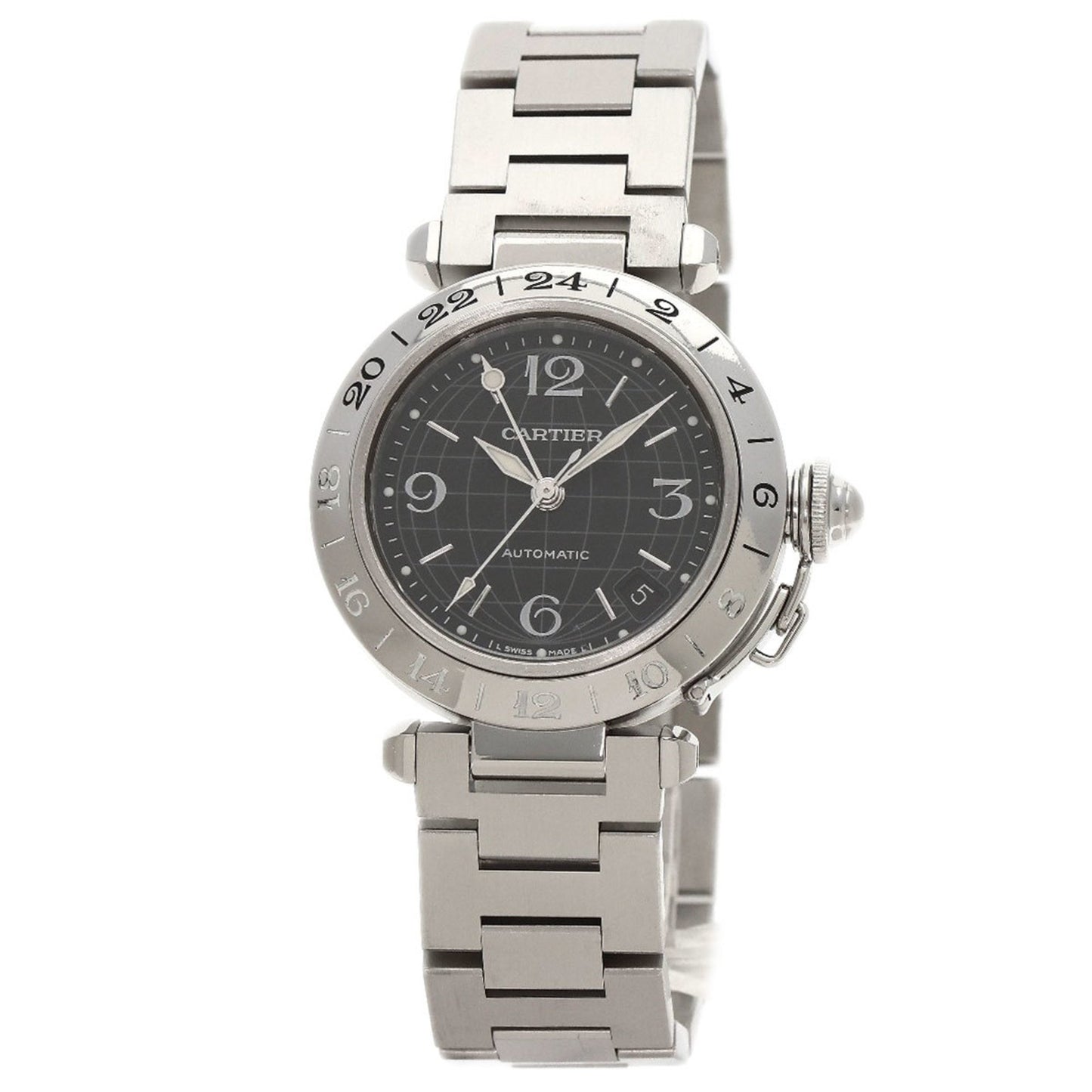 Cartier Black Steel Pasha C