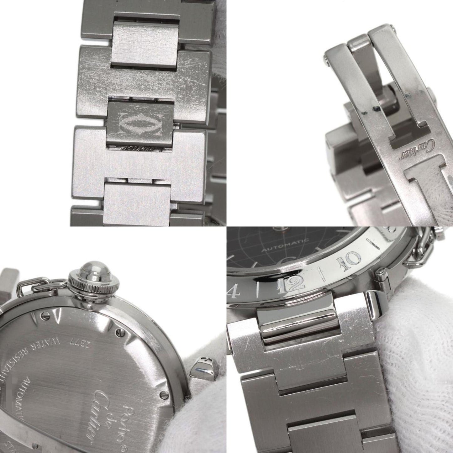 Cartier Black Steel Pasha C