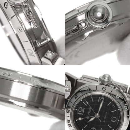 Cartier Black Steel Pasha C