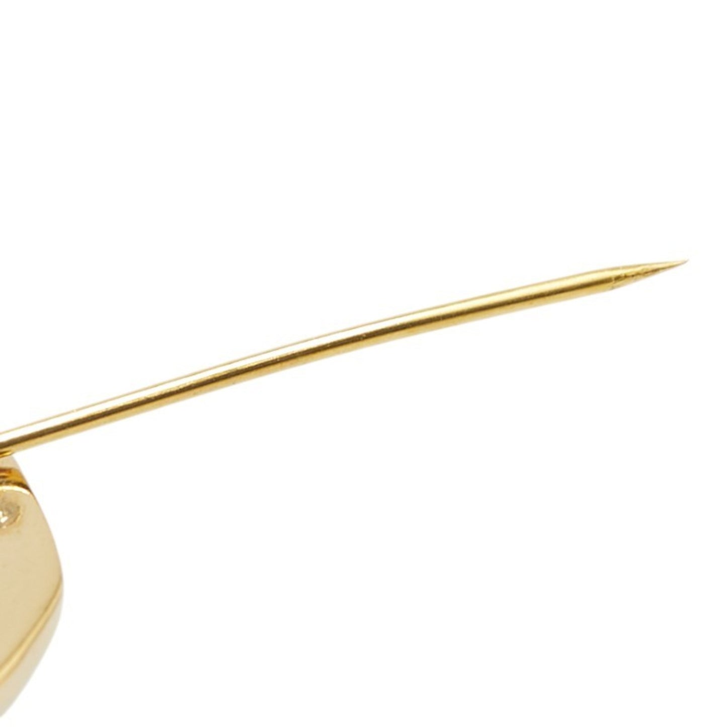 Chanel Gold Gold Plated Coco Mark