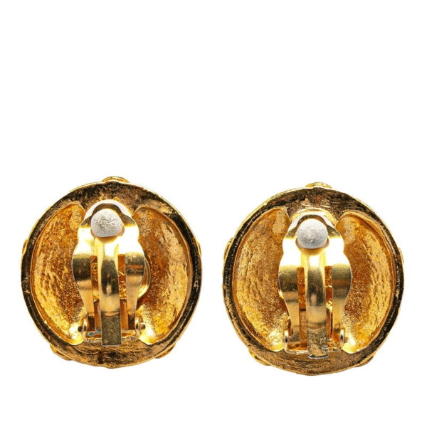 Chanel Gold Gold Plated Coco Mark