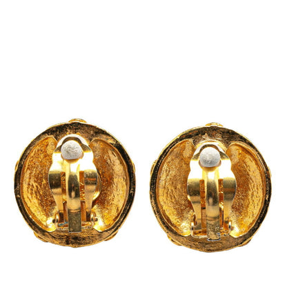 Chanel Gold Gold Plated Coco Mark