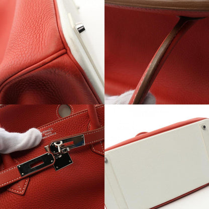 Hermès Red Leather Birkin 40