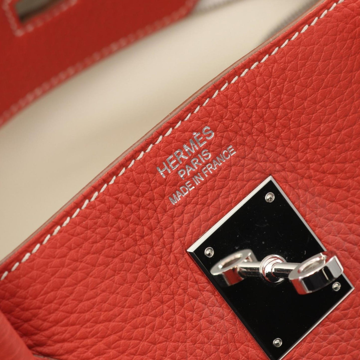 Hermès Red Leather Birkin 40