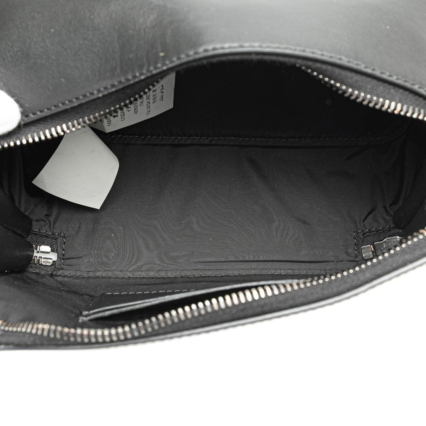 Versace Black Leather Greca Goddess