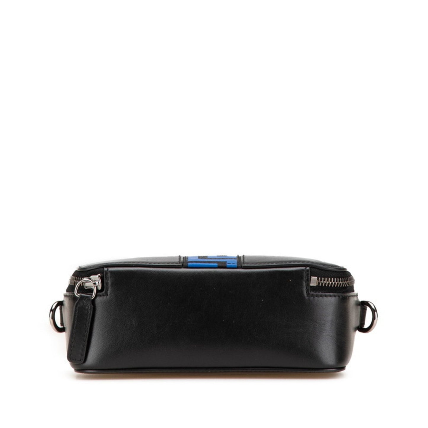 Versace Black Leather Greca Goddess