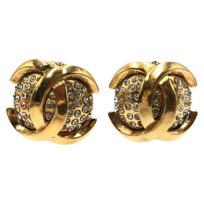 Chanel Gold Gold Plated Coco Mark
