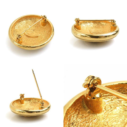 Chanel Gold Gold Plated Coco Mark